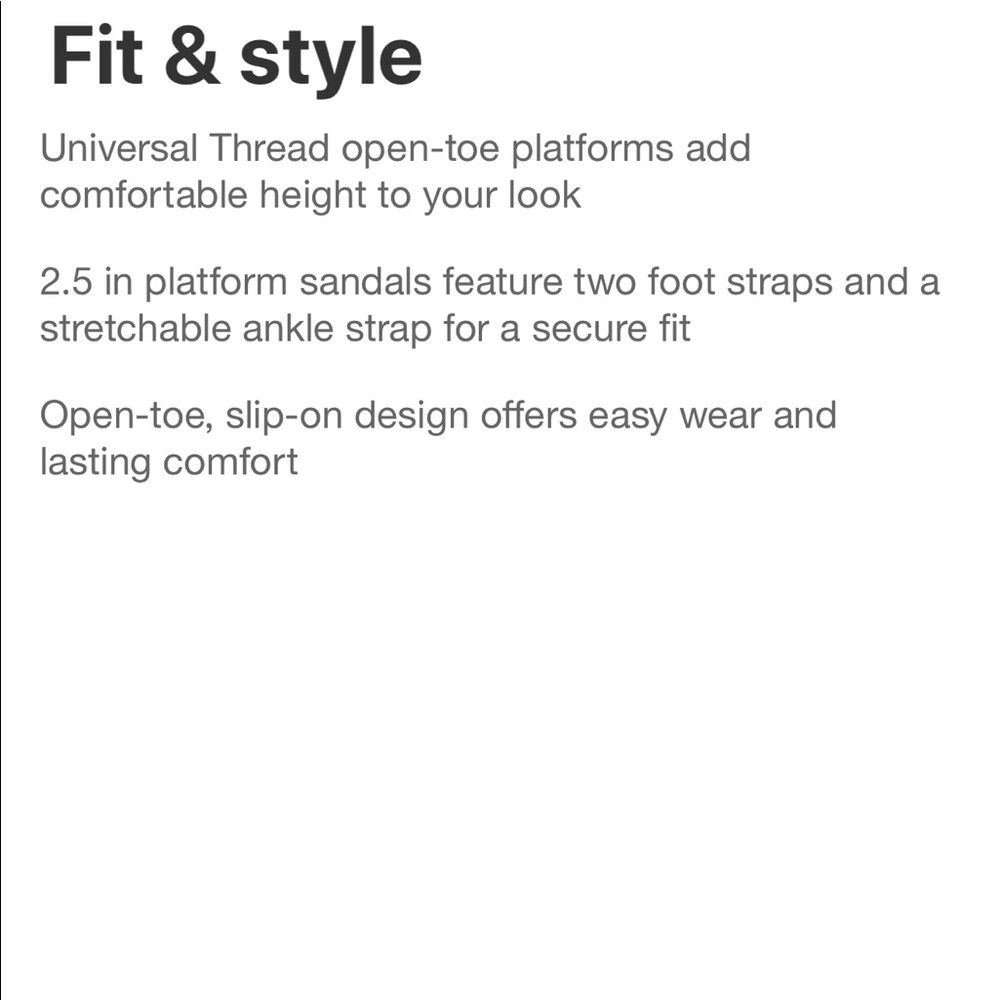 Women’s platform pumps - universal thread - Picture 7 of 7